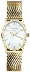 Rosefield The Oval horloge OWGMG-OV10 - Goud