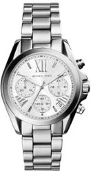 Michael Kors Mini Bradshaw horloge MK6174 - Zilver