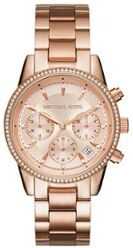 Michael Kors Ritz horloge MK6357 - Roségoud