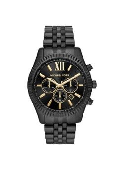 Michael Kors Lexington horloge MK8603 - Zwart