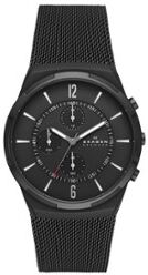 Skagen Melbye Chronograph horloge SKW6802 - Zwart