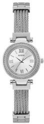 GUESS Mini Soho horloge W1009L1 - Zilver