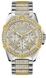 GUESS Frontier horloge W0799G4 - Goud