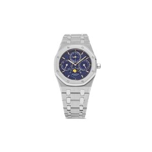 Audemars Piguet 2005 pre-owned Royal Oak Perpetual Calendar horloge - Blauw