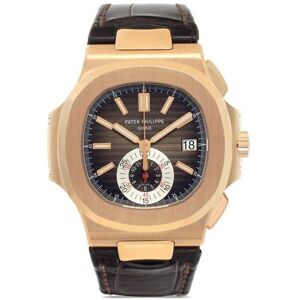 Patek Philippe 2013 pre-owned Nautilus horloge - Bruin