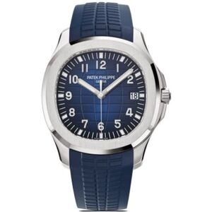 Patek Philippe Pre-Owned Pre-owned Aquanaut horloge 40 mm - Blauw