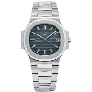 Patek Philippe Pre-Owned Pre-owned Nautilus horloge - Blauw