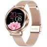 Valante Fem-Fit2 Smartwatch - Fitness tracker - GPS - Hartslag - 20+ Oefenmodi - Rosé Goud Staal