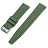ZXF Horlogebanden, Tropische fluor rubberen band 20mm 22mm horlogeband voor horlogeband Duiken Waterdichte armband horlogeband (Color : Green, Size : 22mm)