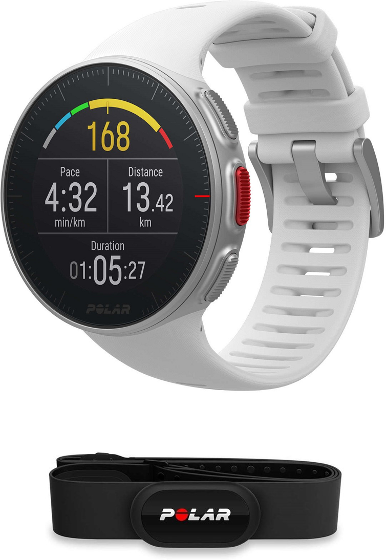 Polar Vantage V Multisporthorloge HR - met H10 Hartslagsensor - Wit