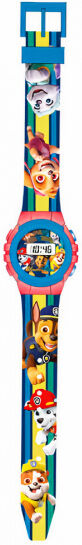 Nickelodeon horloge Paw Patrol jongens 29 cm blauw/rood/geel - Blauw,Geel,Rood