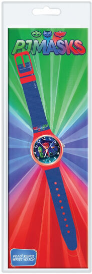 Diakakis horloge PJ Masks jongens rood/blauw - Rood,Blauw