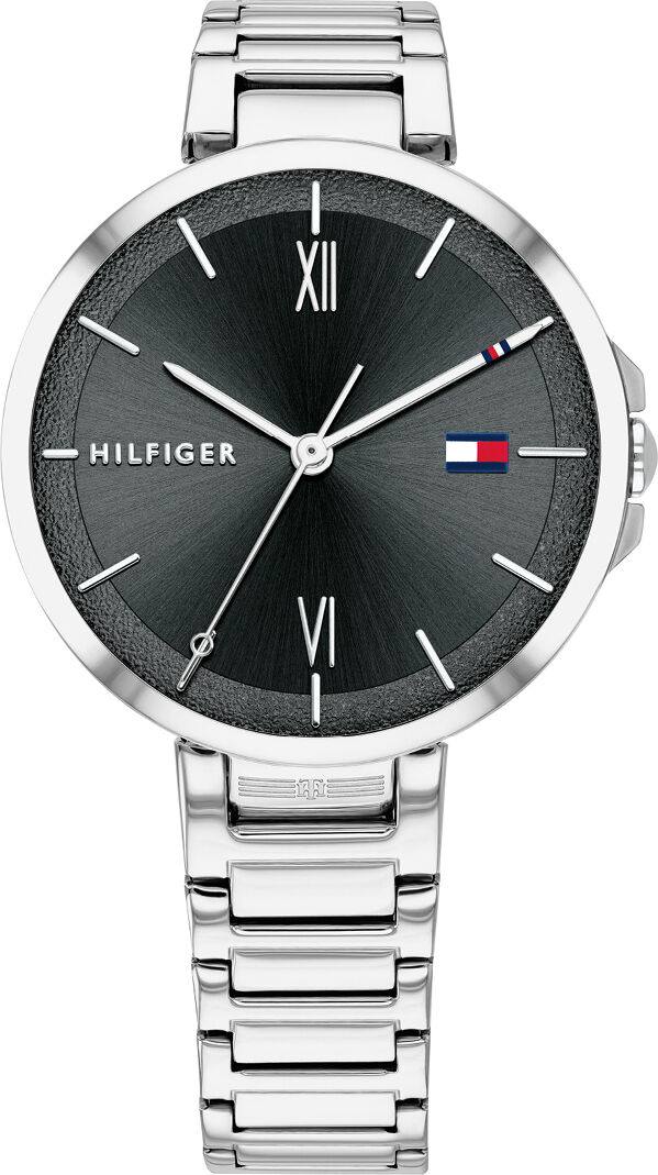 Tommy Hilfiger TH1782204 Horloge Reade staal zilverkleurig-zwart 34 mm