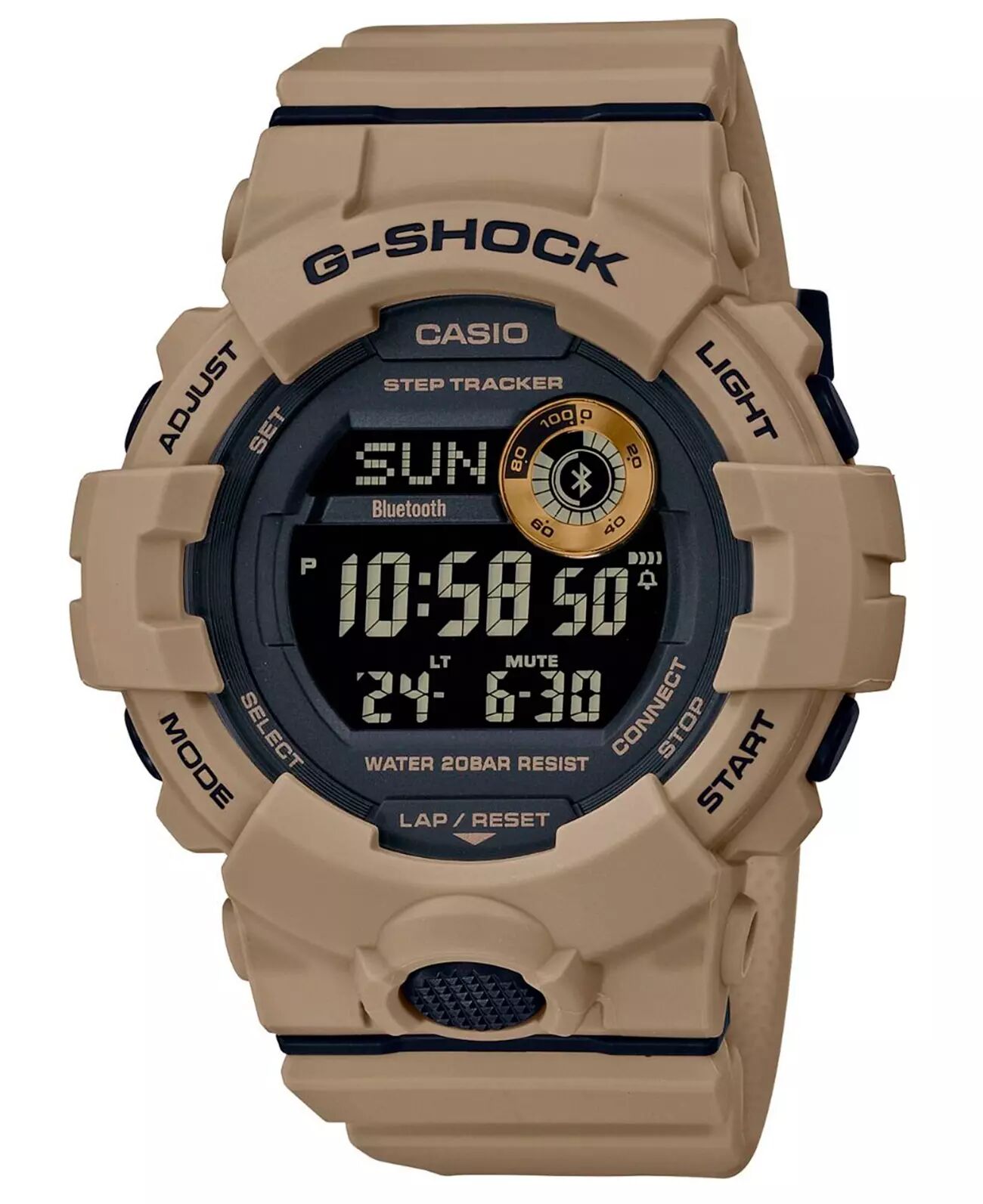 CASIO G-Shock GBD-800UC-5ER - Klokke - Coyote