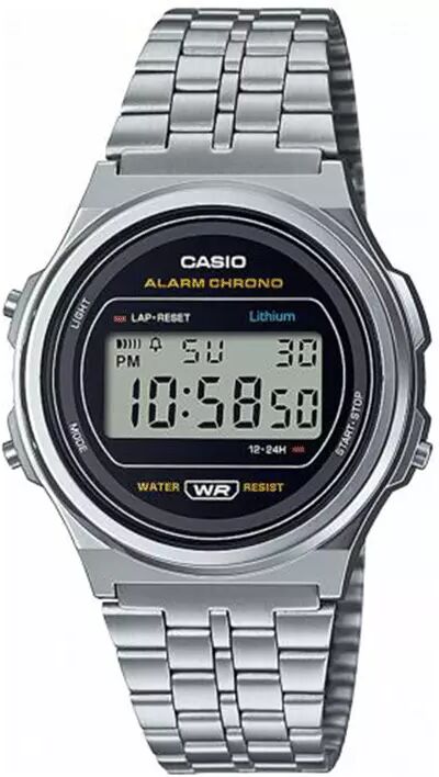 CASIO Vintage A171WE-1AEF - Klokke - Sølv