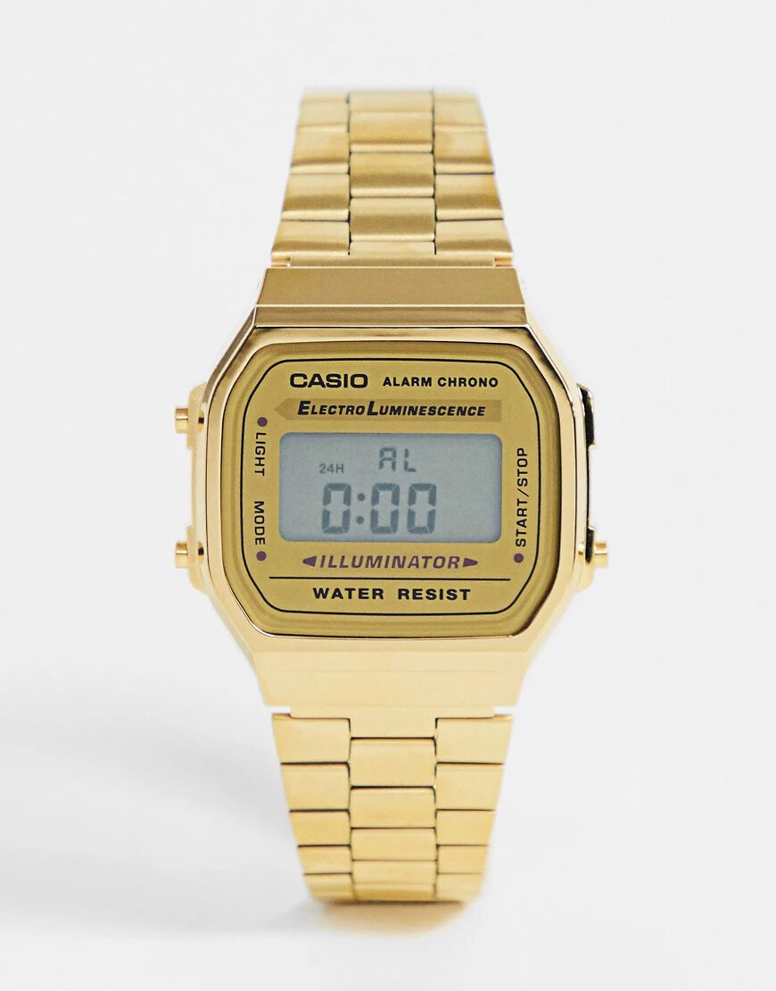 Casio A168WG-9EF gold plated digital watch  Gold