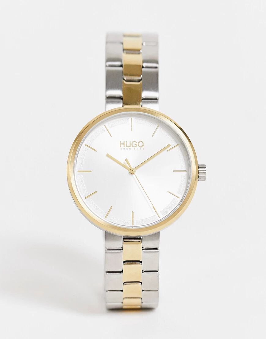 Hugo womens mix metal bracelet watch in multi  Multi
