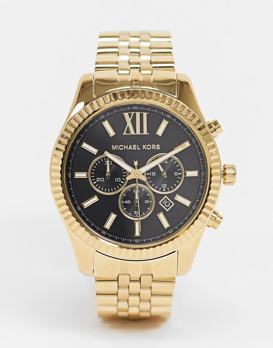 Michael Kors MK8286 Lexington Bracelet Watch In Gold  Gold