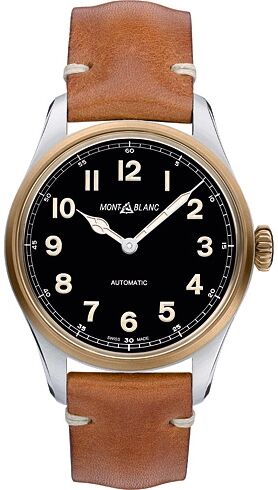 Montblanc 1858 Steel Bronze Automatic 40mm Black Dial