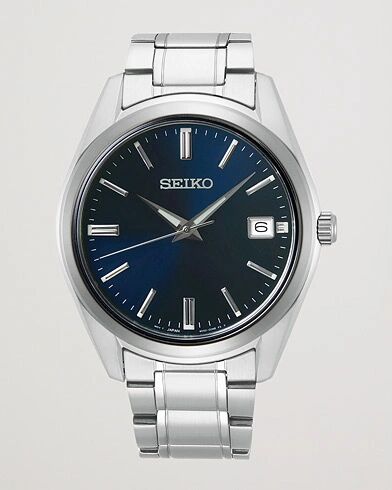 Seiko Sapphire 40mm Steel Blue Dial