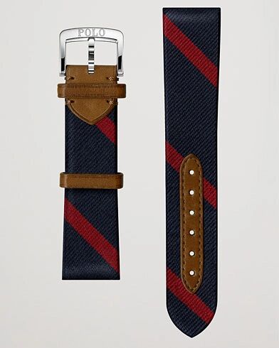 Polo Ralph Lauren Sporting Silk Strap Navy/Red