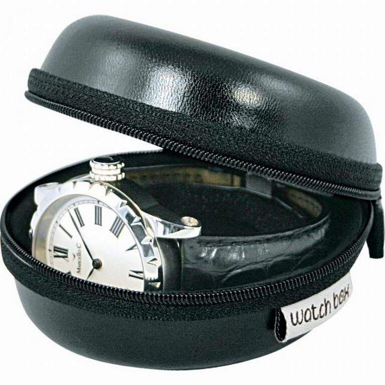 Beco Imitated Leather Round Shape Watch Box 324191