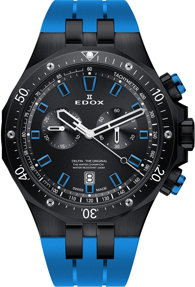 Edox Delfin Chronograph 10109 37NBUCA NIBU