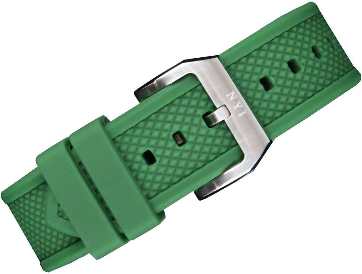 NY Incredibles New York Incredibles 22mm Strap Green Silicone