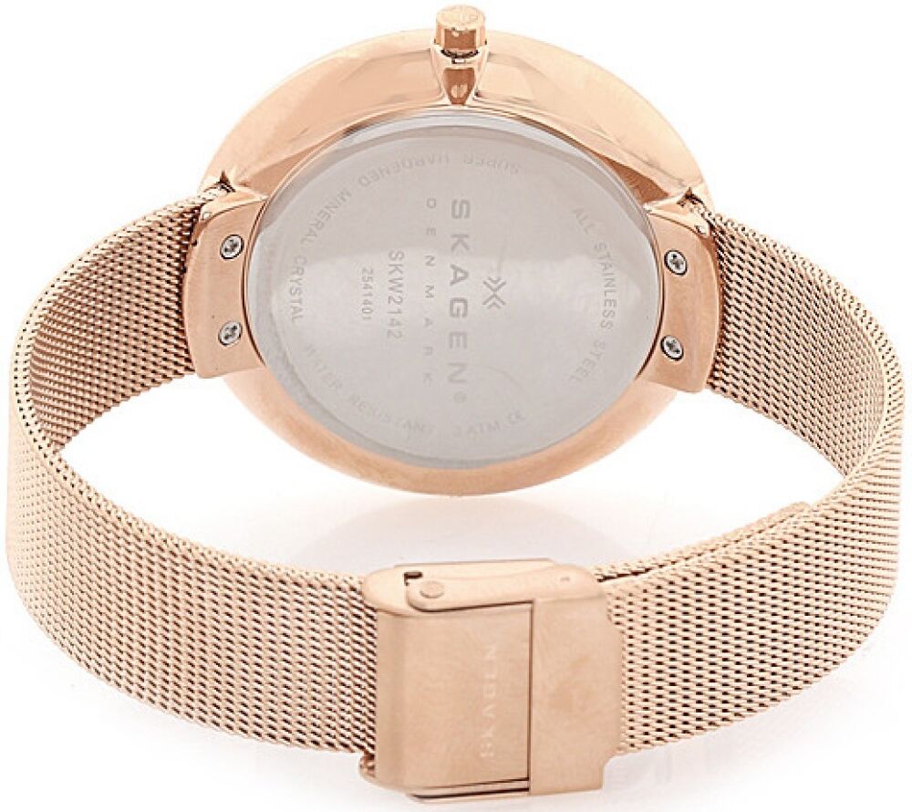 Skagen Rose Gold mesh band for Skagen Gitte Klassik SKW2142