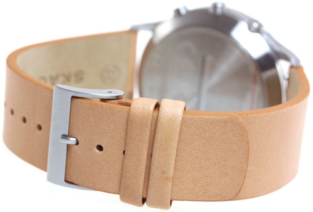 Skagen Brown leather strap for Skagen Connected Jorn Smartwatch Hybrid SKT1200