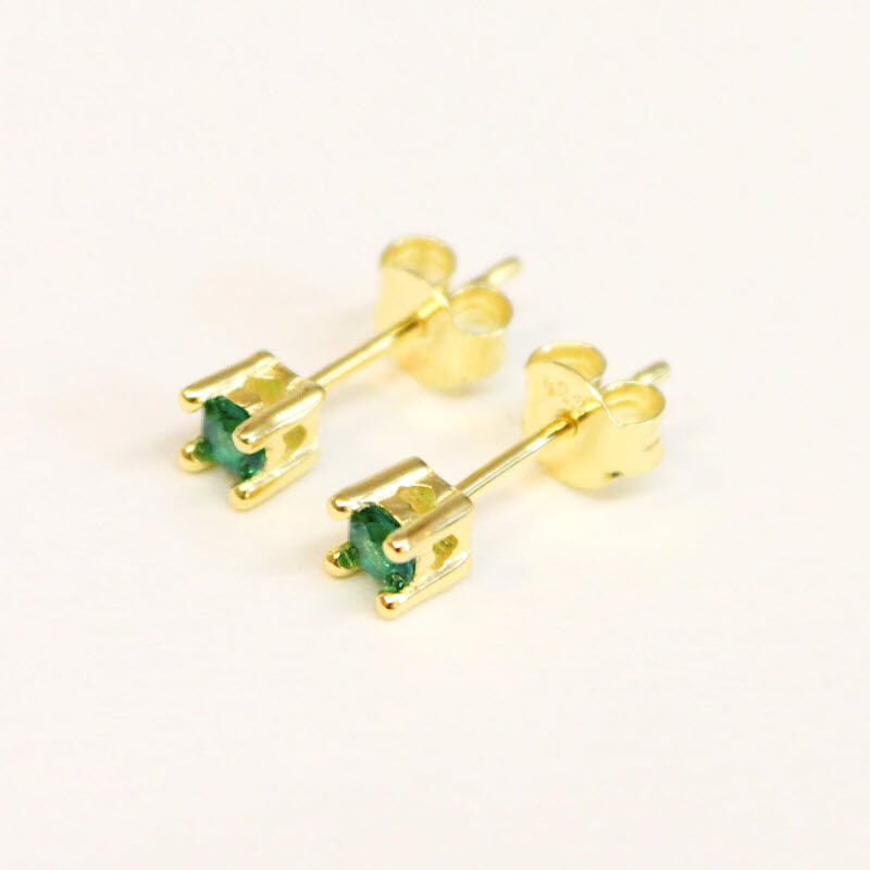 Pico Cecilie Crystal Stud Forest
