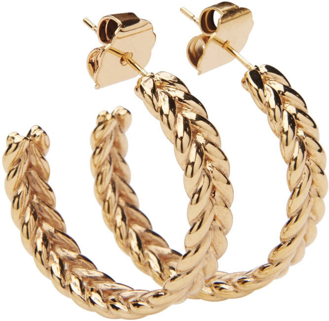 Pico Erin Grande Stud Goldplated