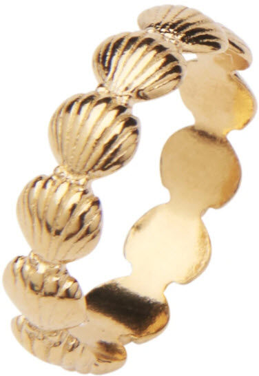 Pico Coquille Ring Goldplated