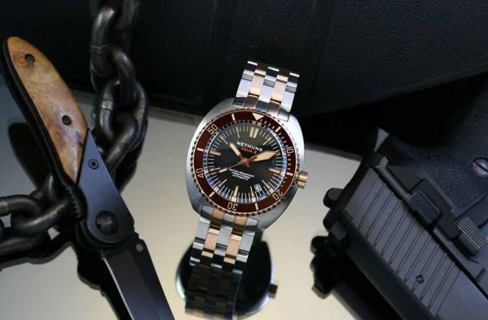 Nethuns Aqua II Steel 300M Automatic Diver A2S331