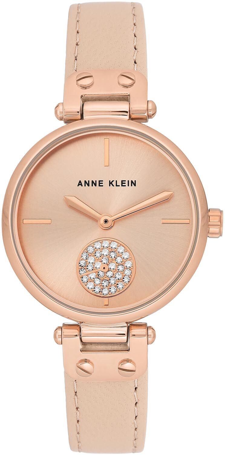 Anne Klein Kjemp videre med - Anne Klein Rose Gold AK/3380RGLP