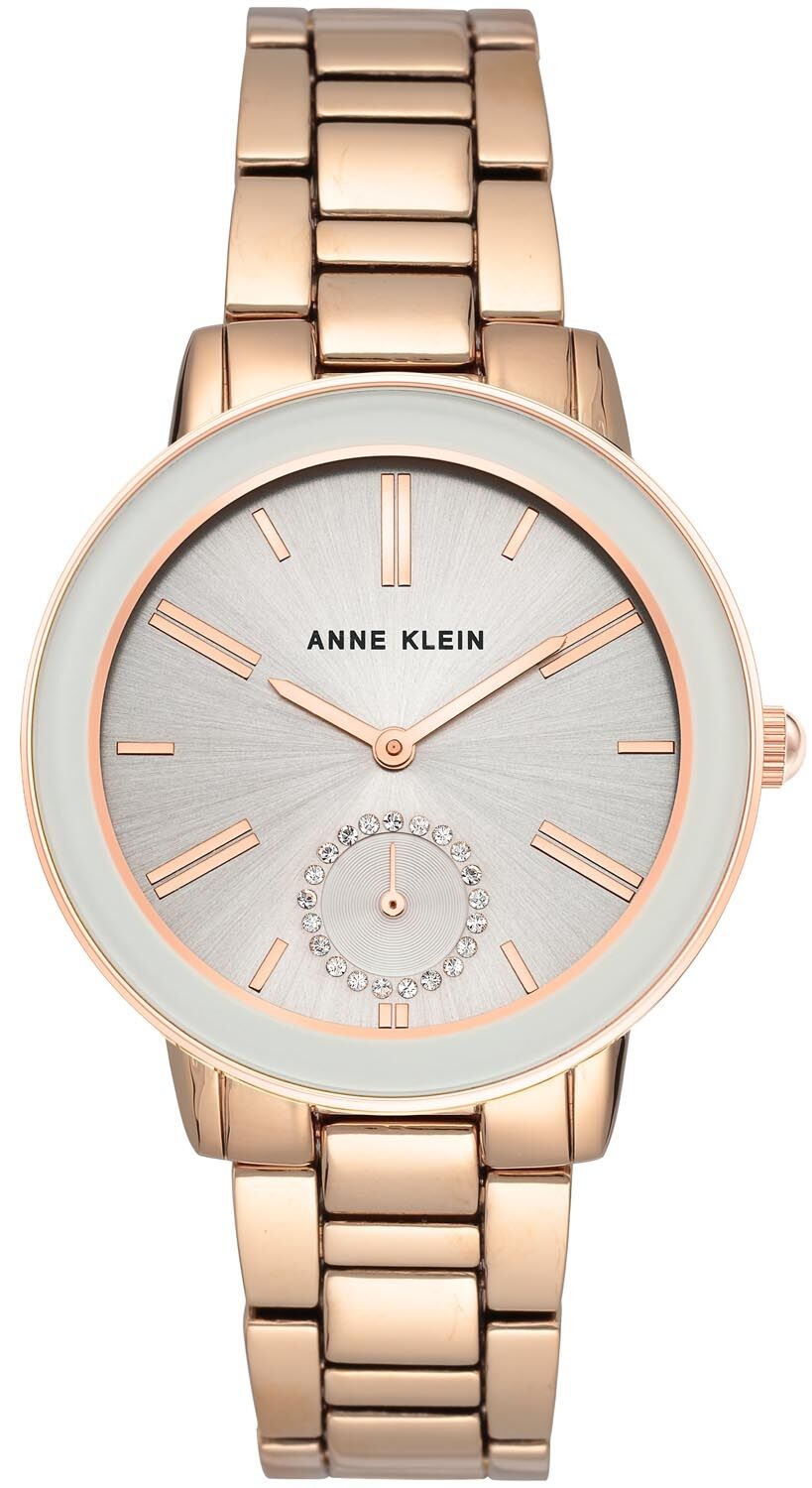 Anne Klein Strål på verdensskala med - Anne Klein Grey Rose Gold AK/3484LGRG