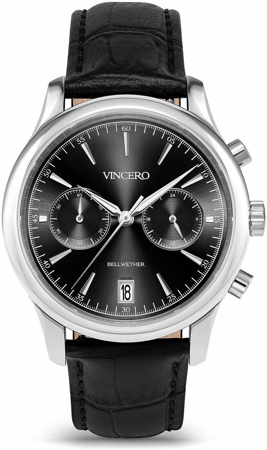 Vincero The Bellwether - Steel Sunray GraS-Bla-0W04