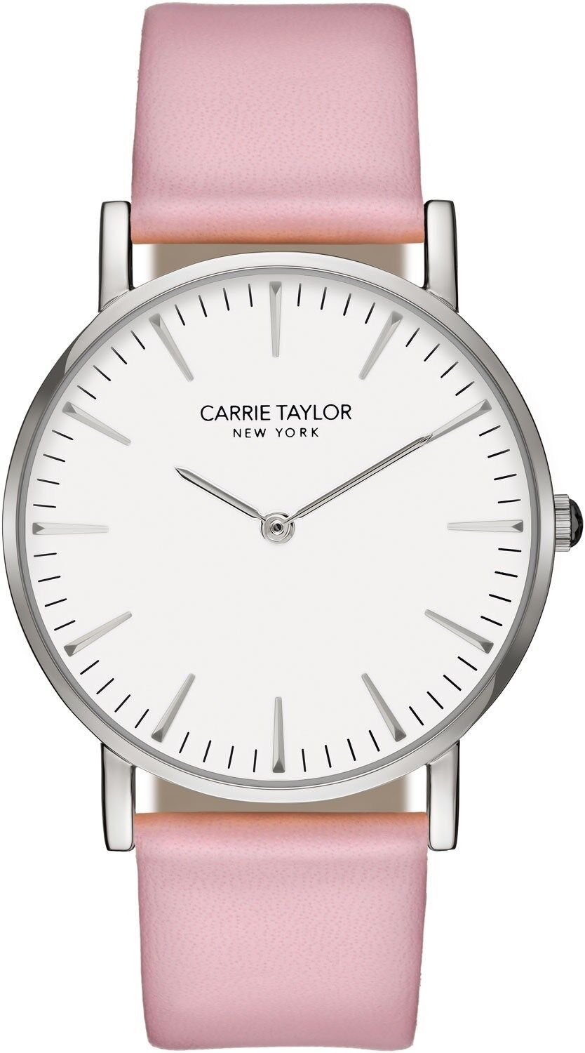 Taylor Carrie Taylor Lexington Silver/White Pink Leather