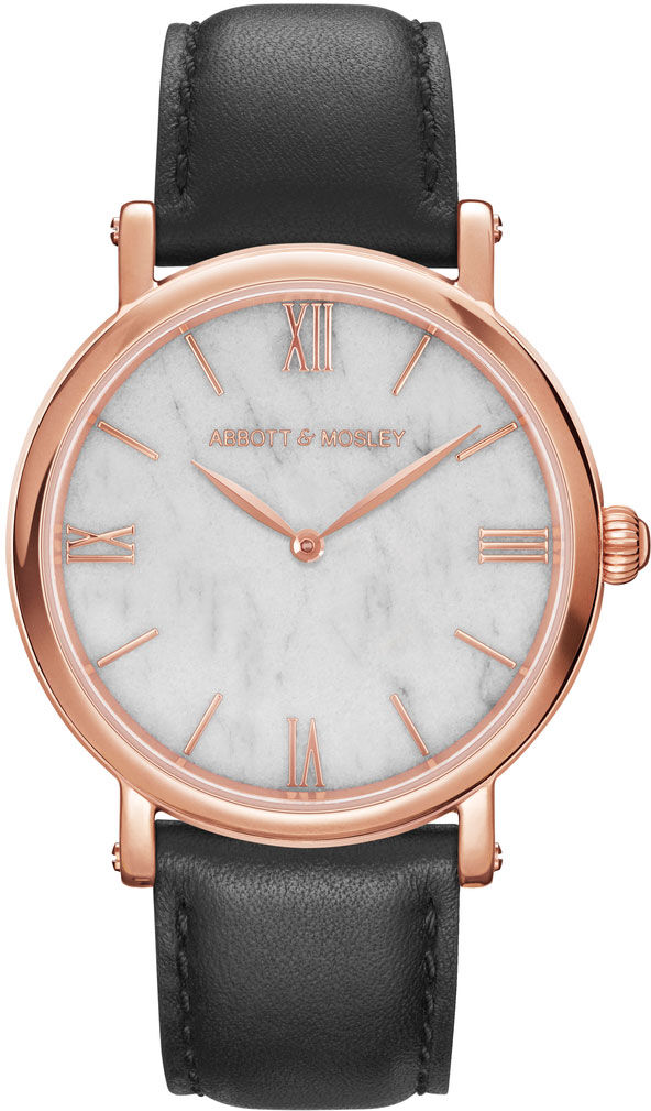 Abbott&Mosley Abbott & Mosley Rose Carrara Black 36mm AM136