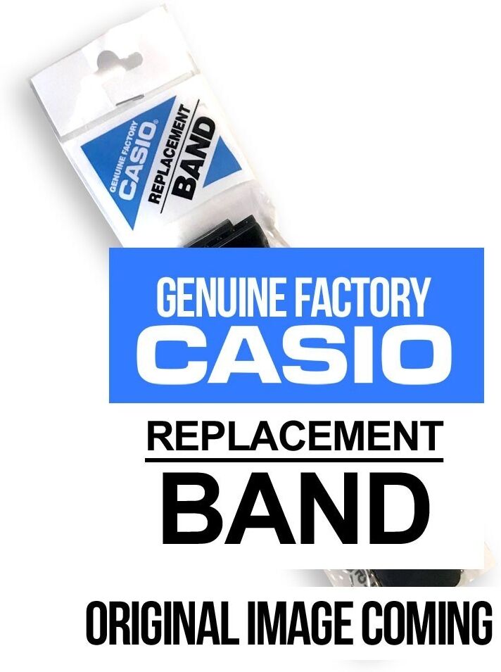 Casio Black Resin strap 10627083