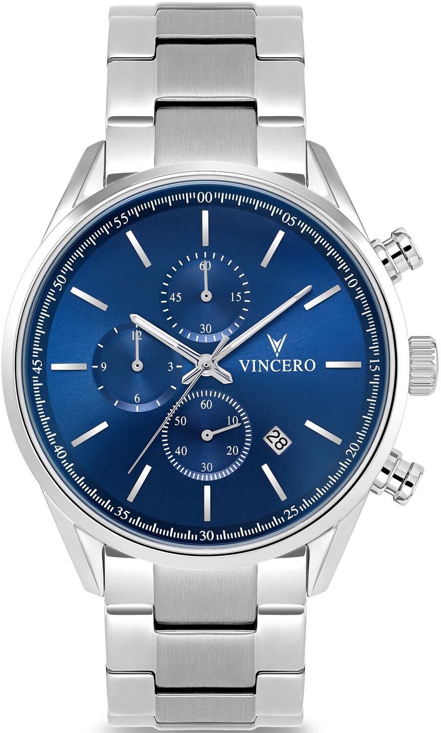 Vincero Chrono S Blue Steel 40mm Blu-SilM-0S12