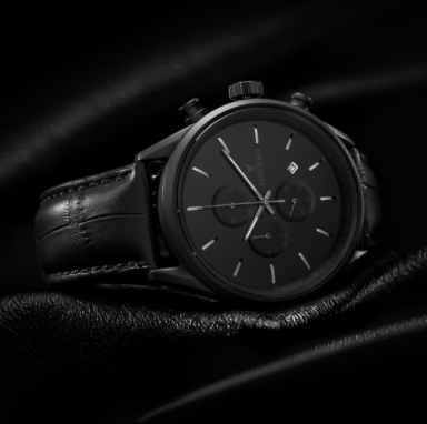 Vincero Bær dominansen - Vincero Chrono S Matte Black Bla-Bla-S11