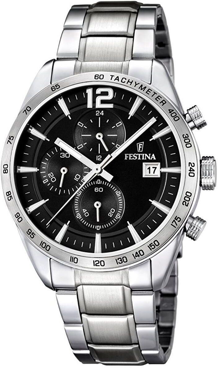 Festina Mens Steel Chronograph F16759/4