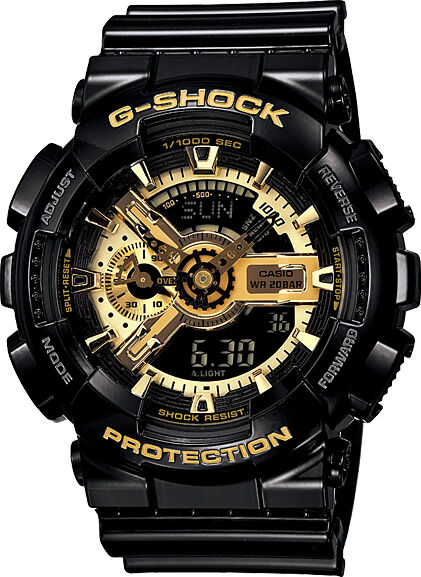 Casio Reservert for deg som elsker nye utfordringer - Casio G-Shock Gold - GA-110GB-1AER