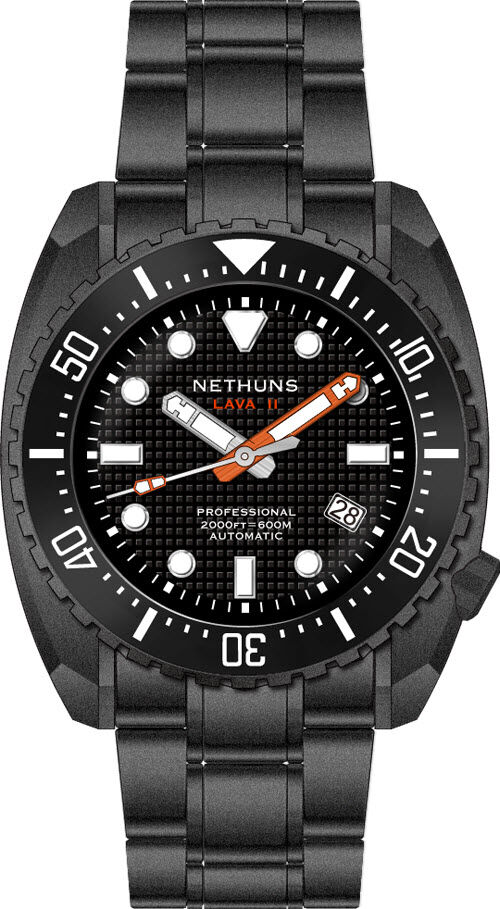 Nethuns Lava II 600M Automatic Diver LS241