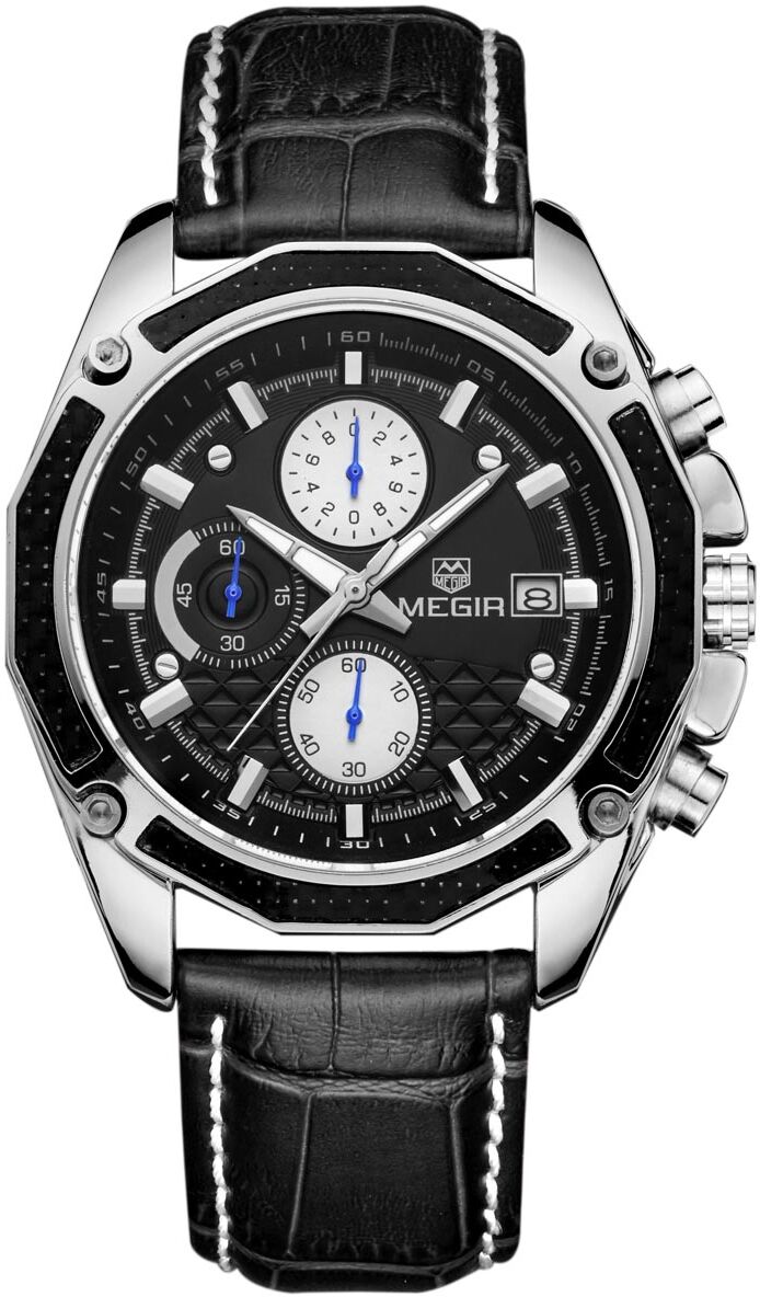 Megir Chronograph ML2015GBK-1