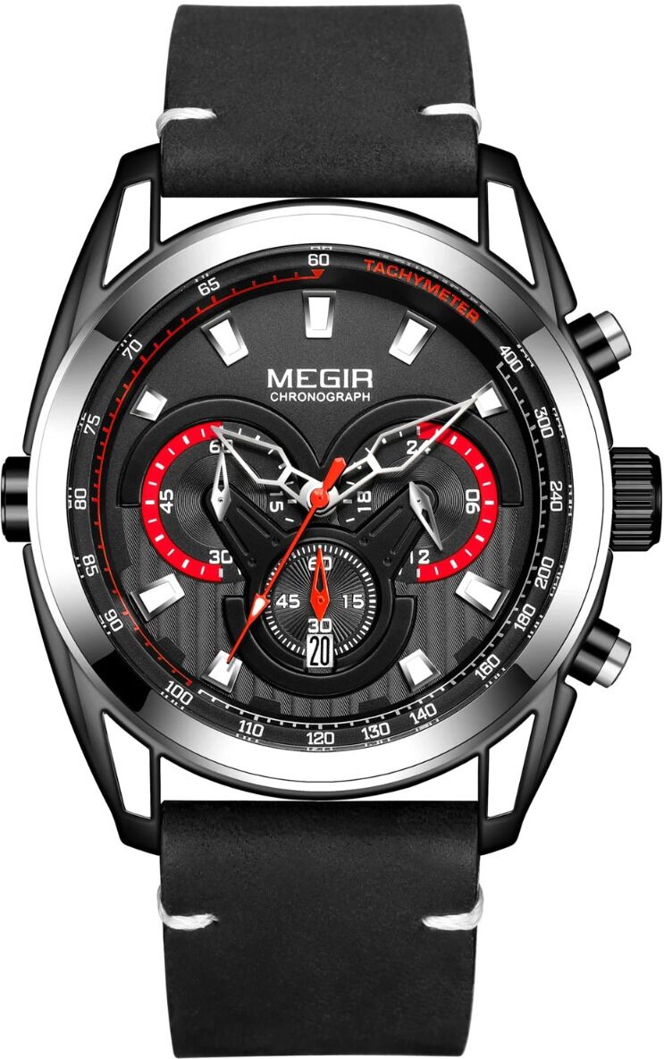 Megir Mens Racing Chronograph 2135