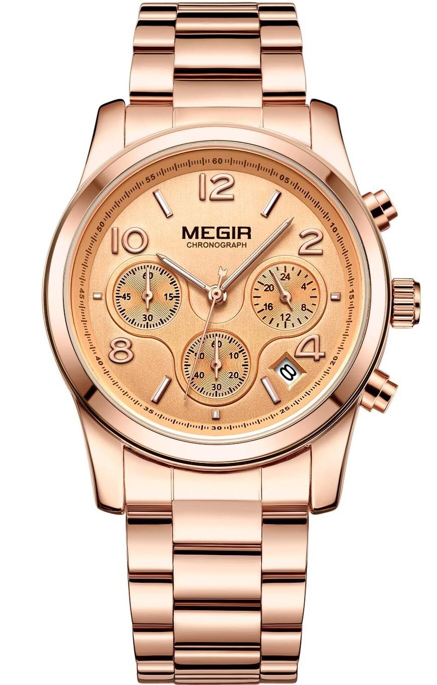 Megir Rose Chronograph 2057