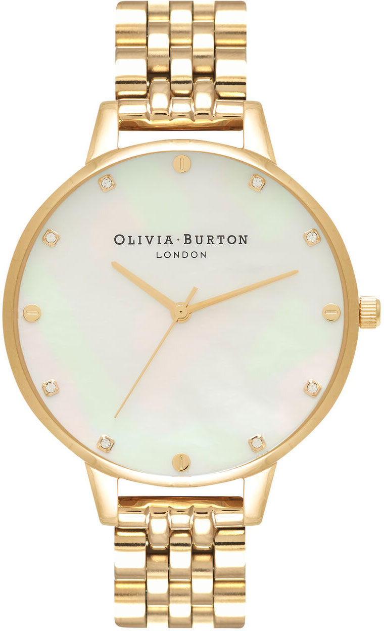 Olivia Burton Classics Big Dial White Gold OB16SE13