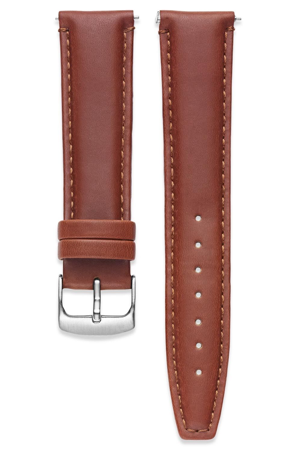 IHS 20mm Leather 77.08.20 SS Buckle